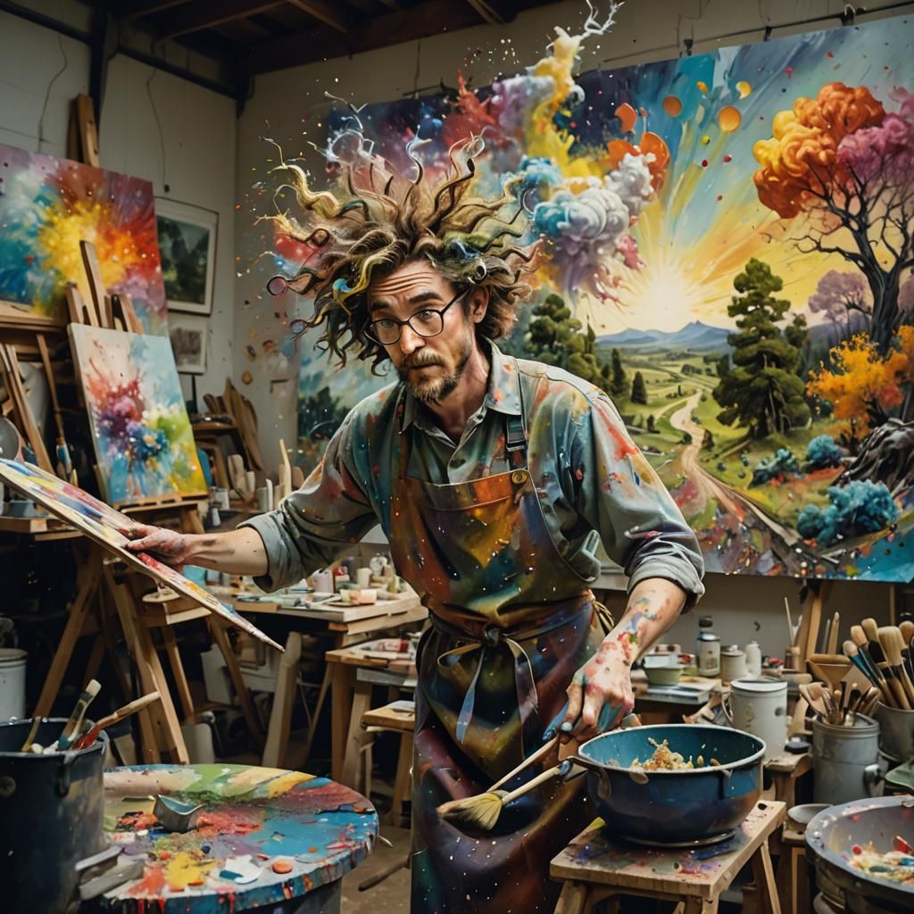 Artist's Studio: Landscape Painting Comes to Life