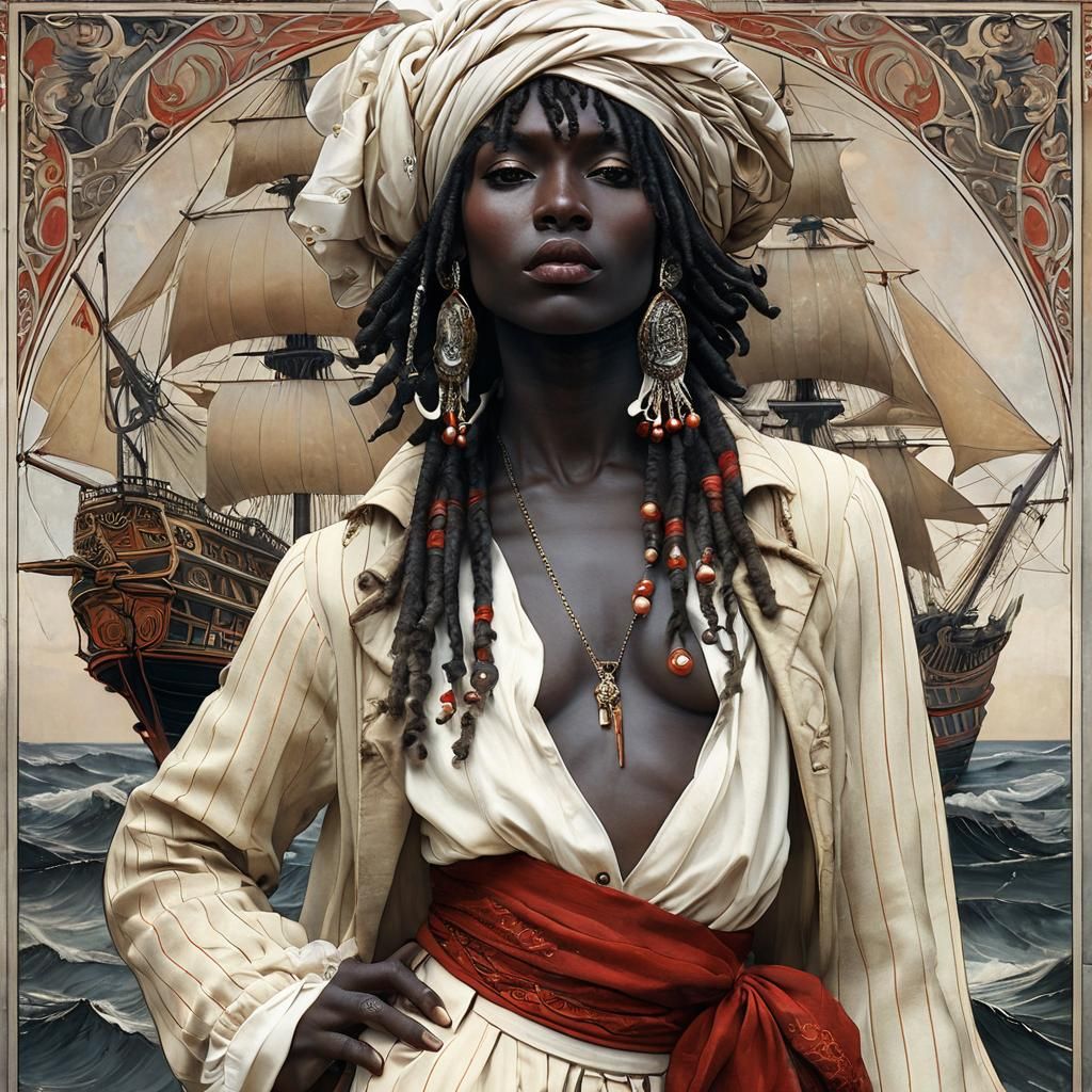 The Crew of the "Harpy" - Akoi aka La Diablesse IV