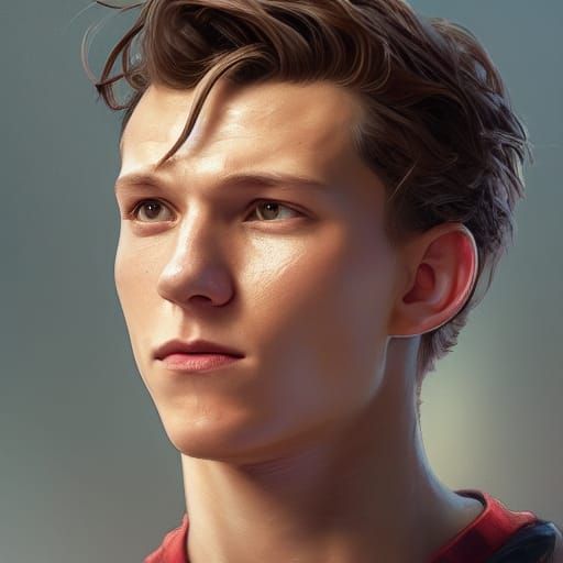 Detailed Portrait of a Sick Man in Artgerm Style