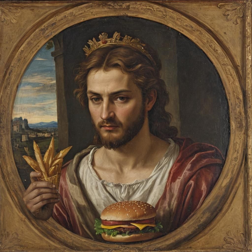 Fast Food Restaurant in Titian Style