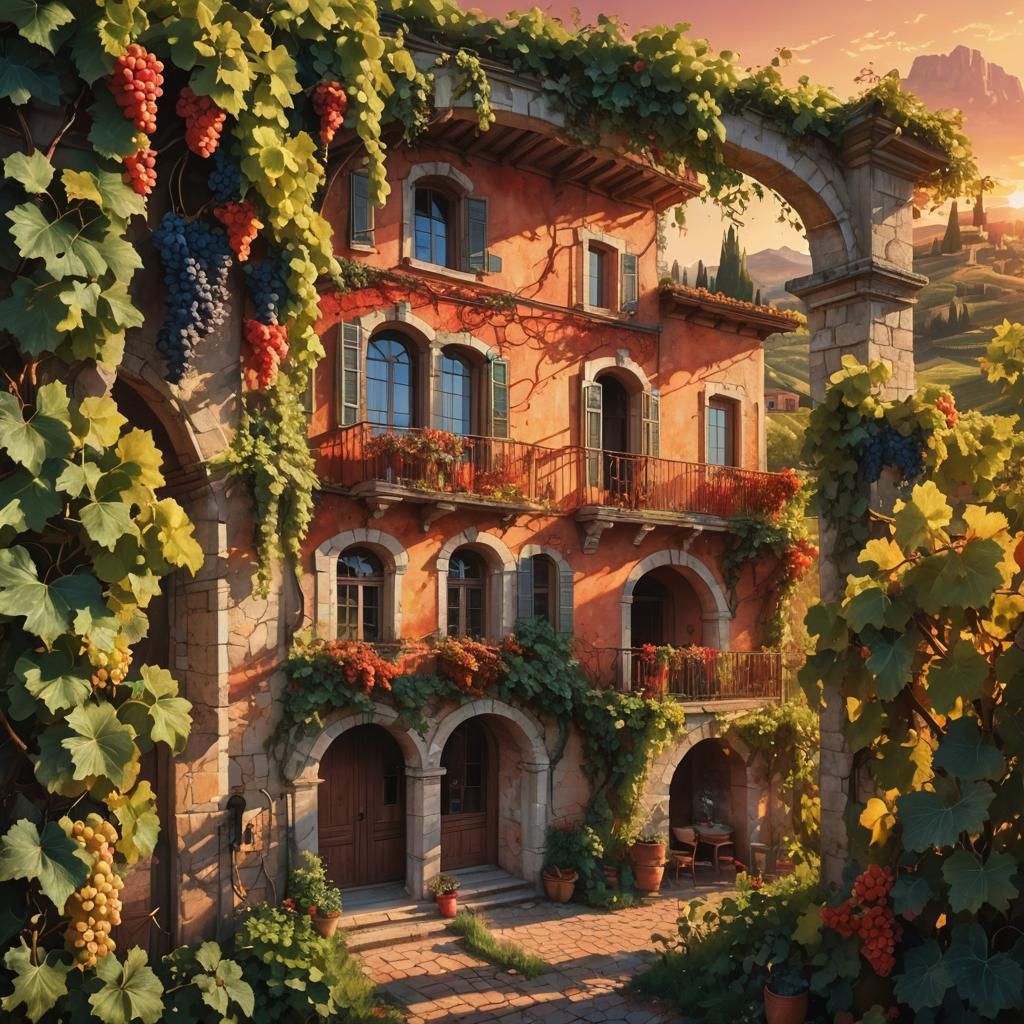 Italian vineyard