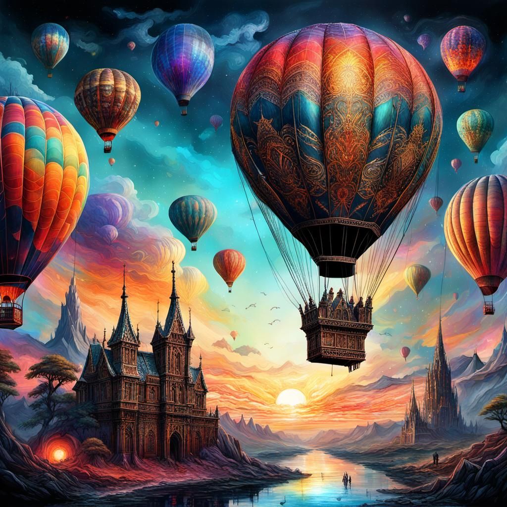 hot air balloon