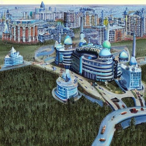 AI Interpretation of Ukraine in 2023