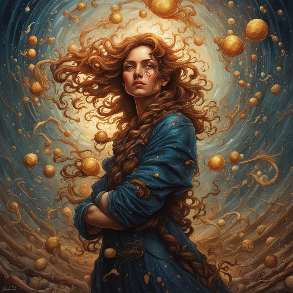 Alchemical Beauty: Hyperrealistic Action in Oil Splatter