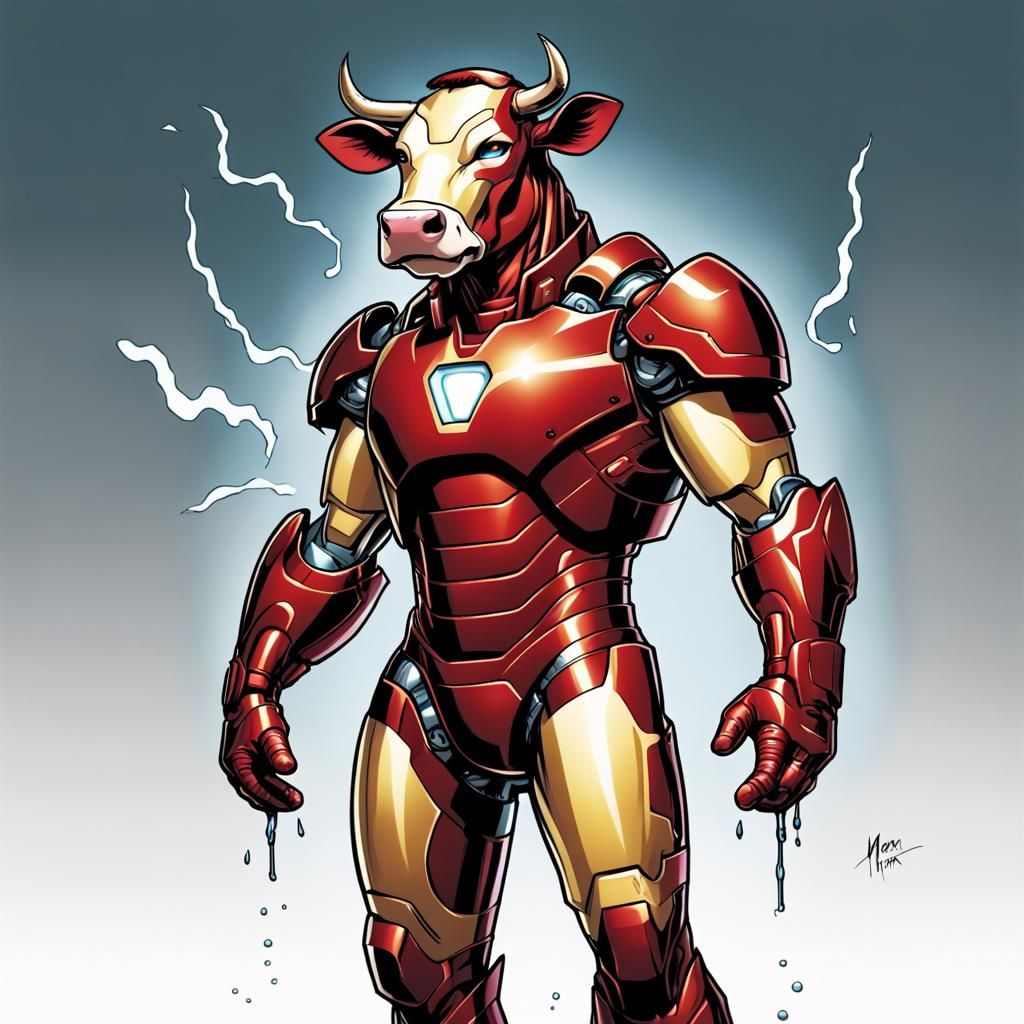 Iron-cow