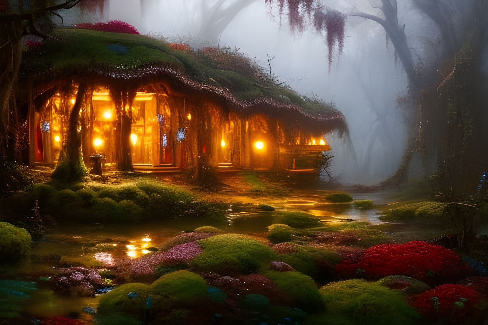 Another Big Strange House Near a Swamp in a Totally Different Forest