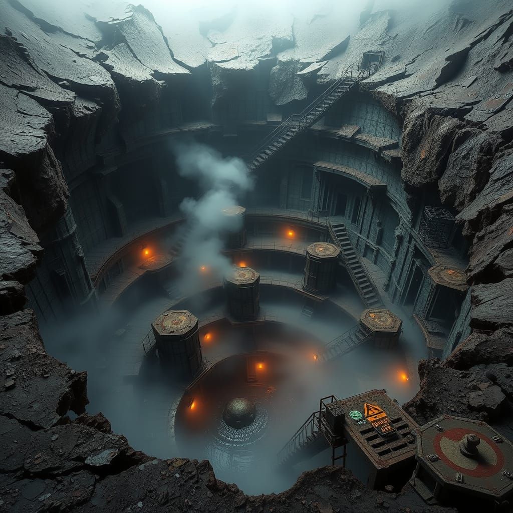 Ancient Balmorran Lab Sinks into the Earth