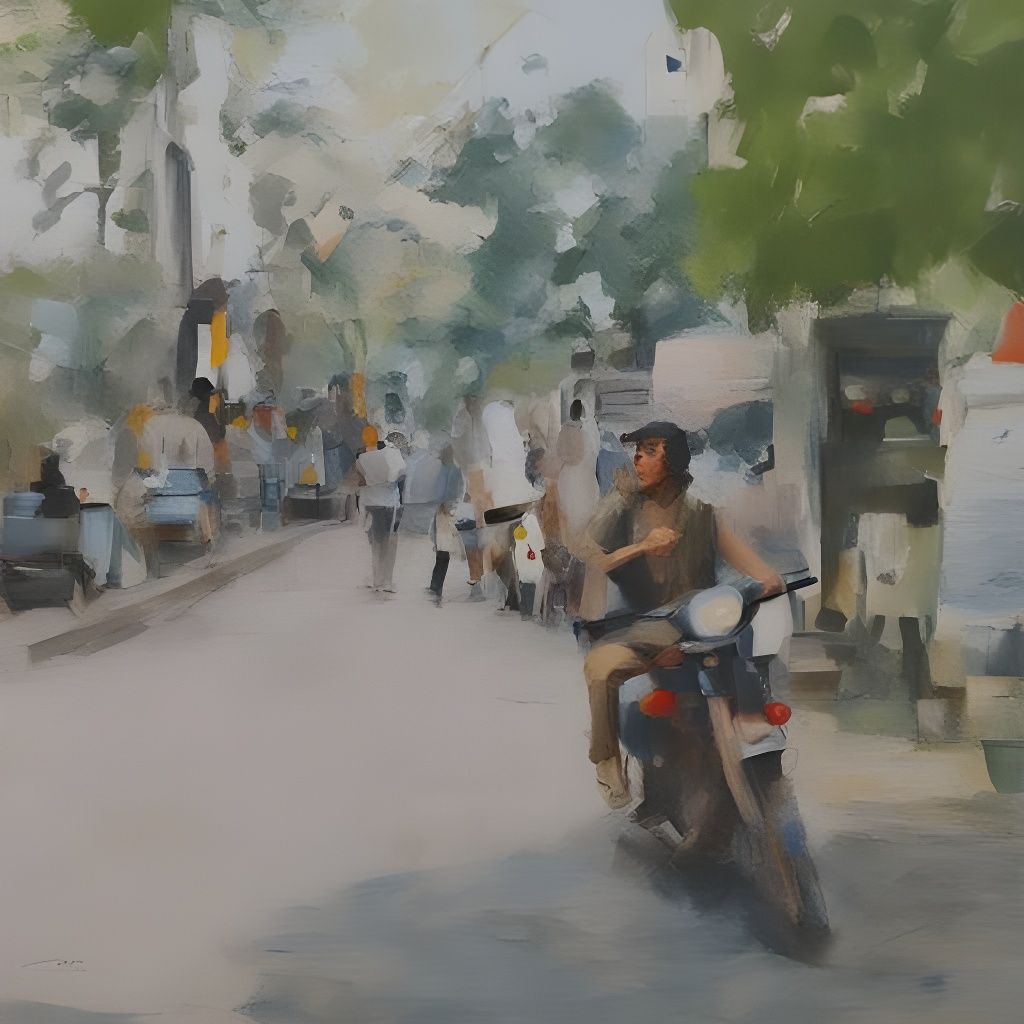 AI Generated Image of Thanos