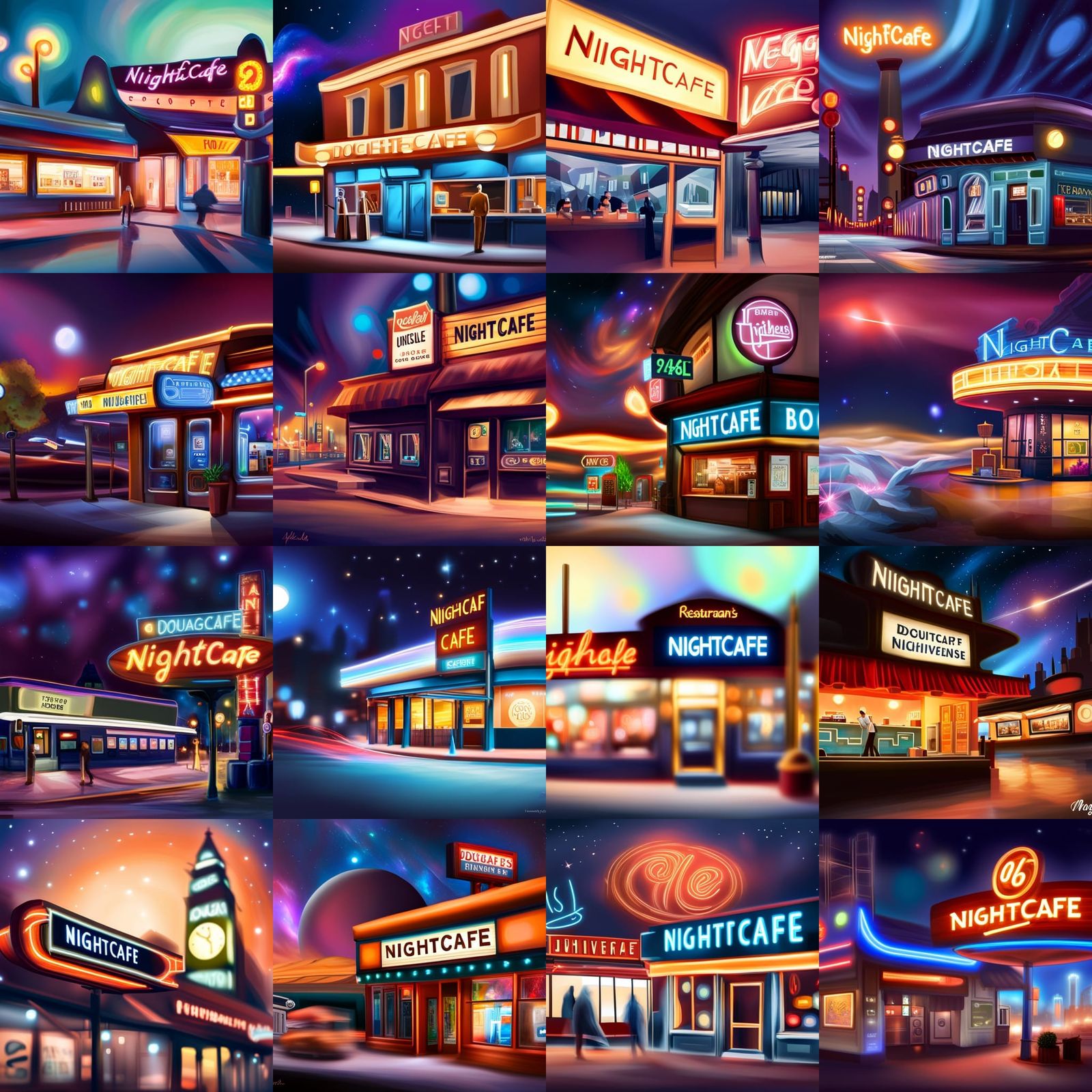 Restaurant at the End of the Universe: Digital Painting