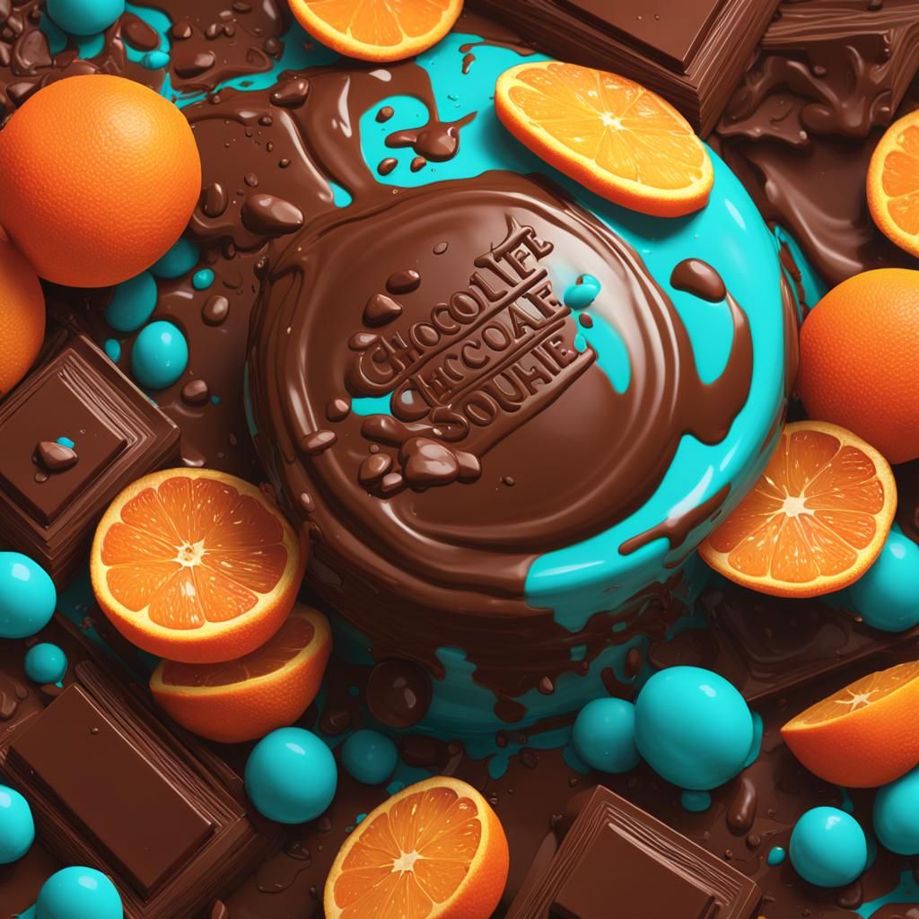 Hyperdetailed Chocolate Concept Art in 8K Resolution