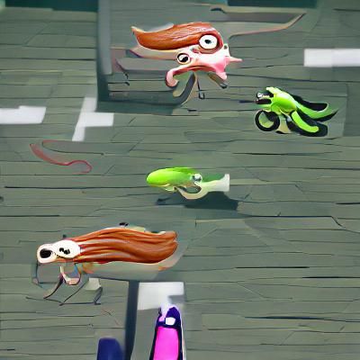Squid Game Inspired AI Image