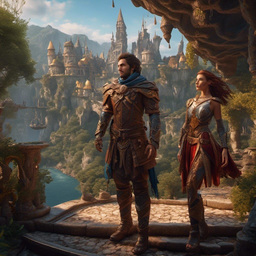 Joyful King and Assistant Oversee Prosperous Kingdom