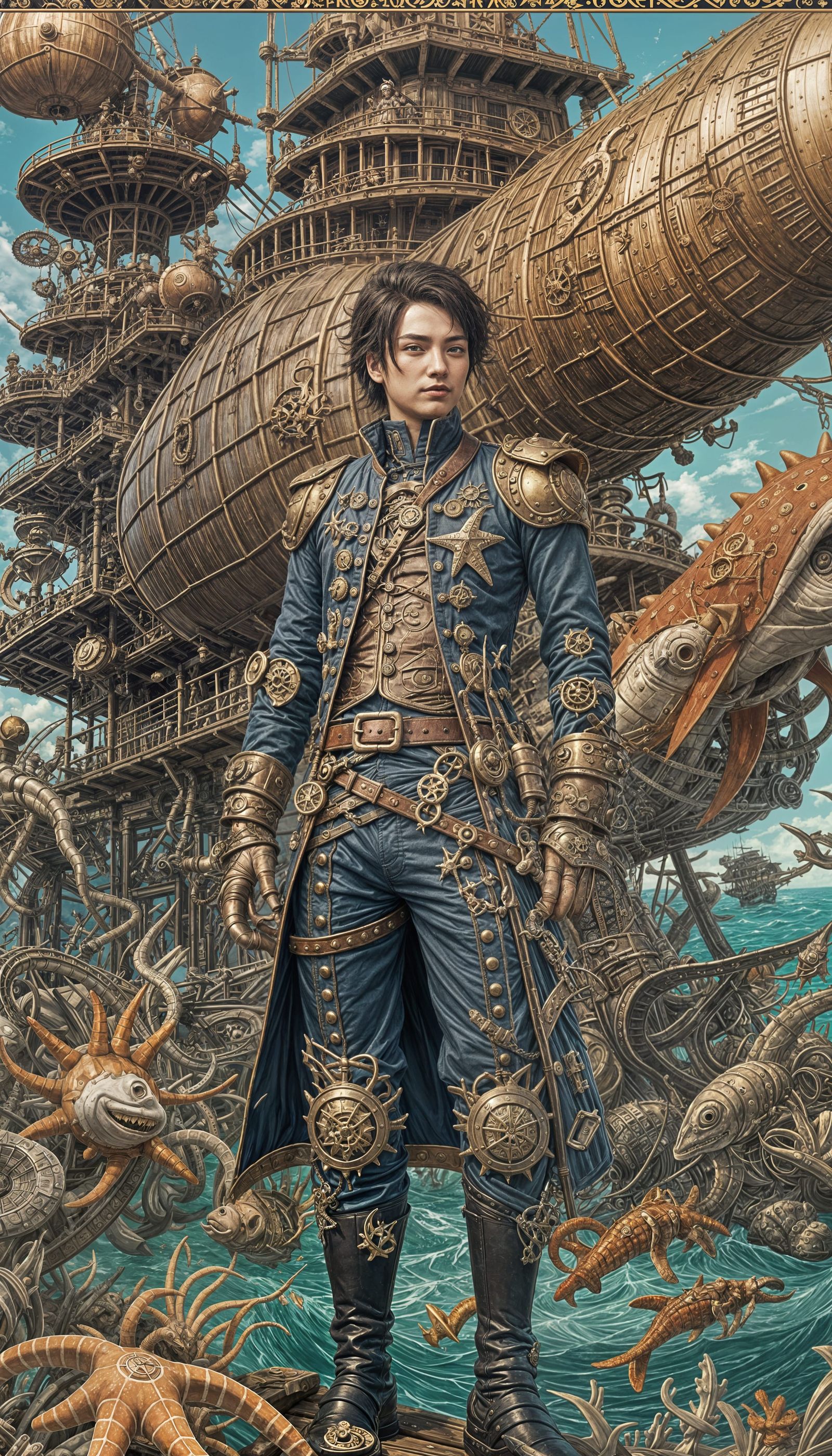 Sky Pirate Captain, Male