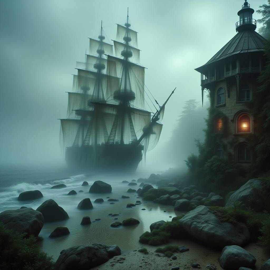 A ghost ship