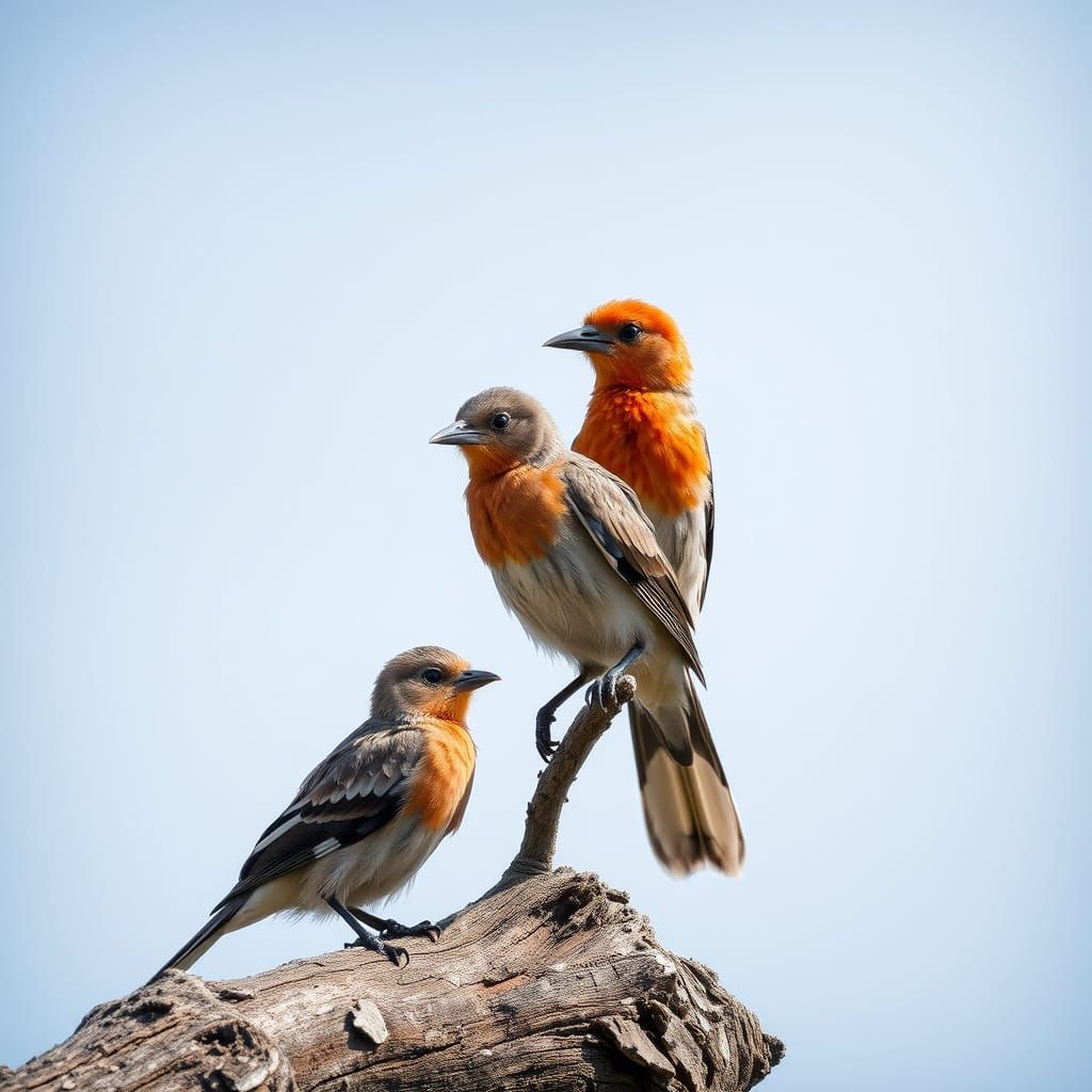 Birds of a Feather Digital Art