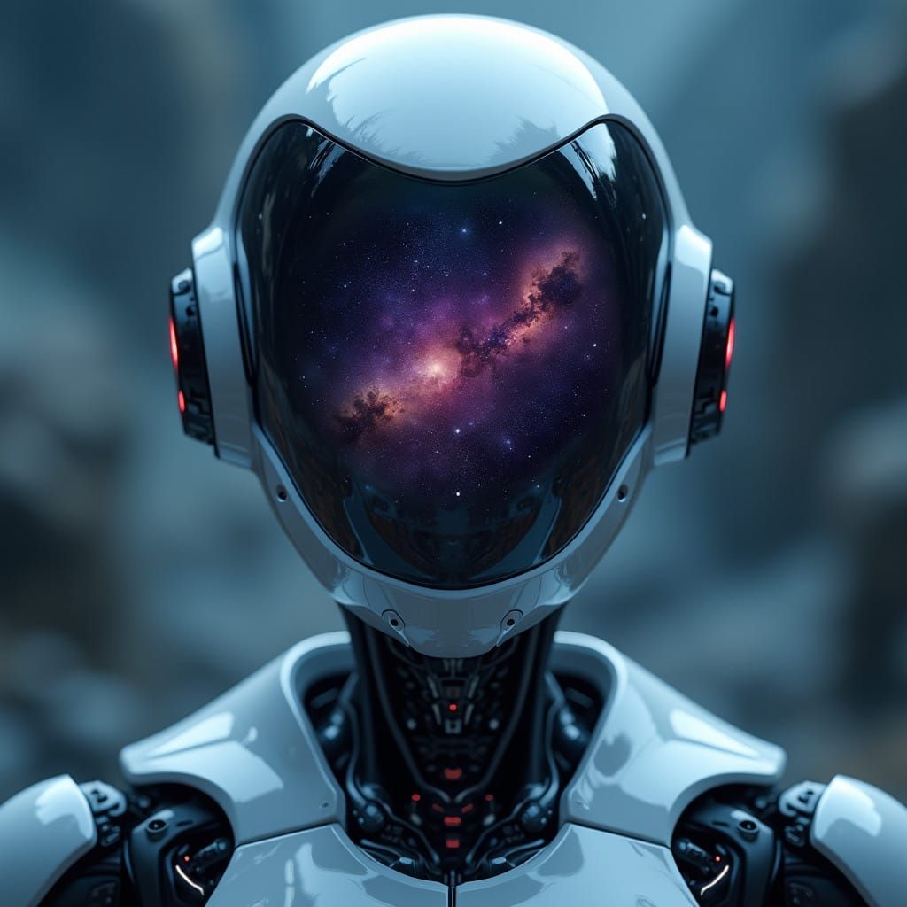 a highly detailed cinematic closeup frontal portrait, humano...