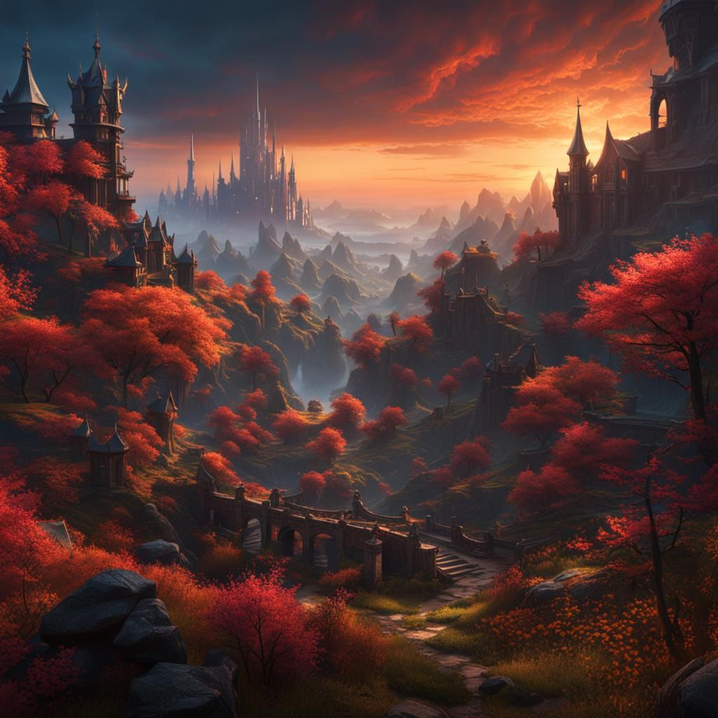 Fantastical Xiticix Creature in Detailed Matte Painting