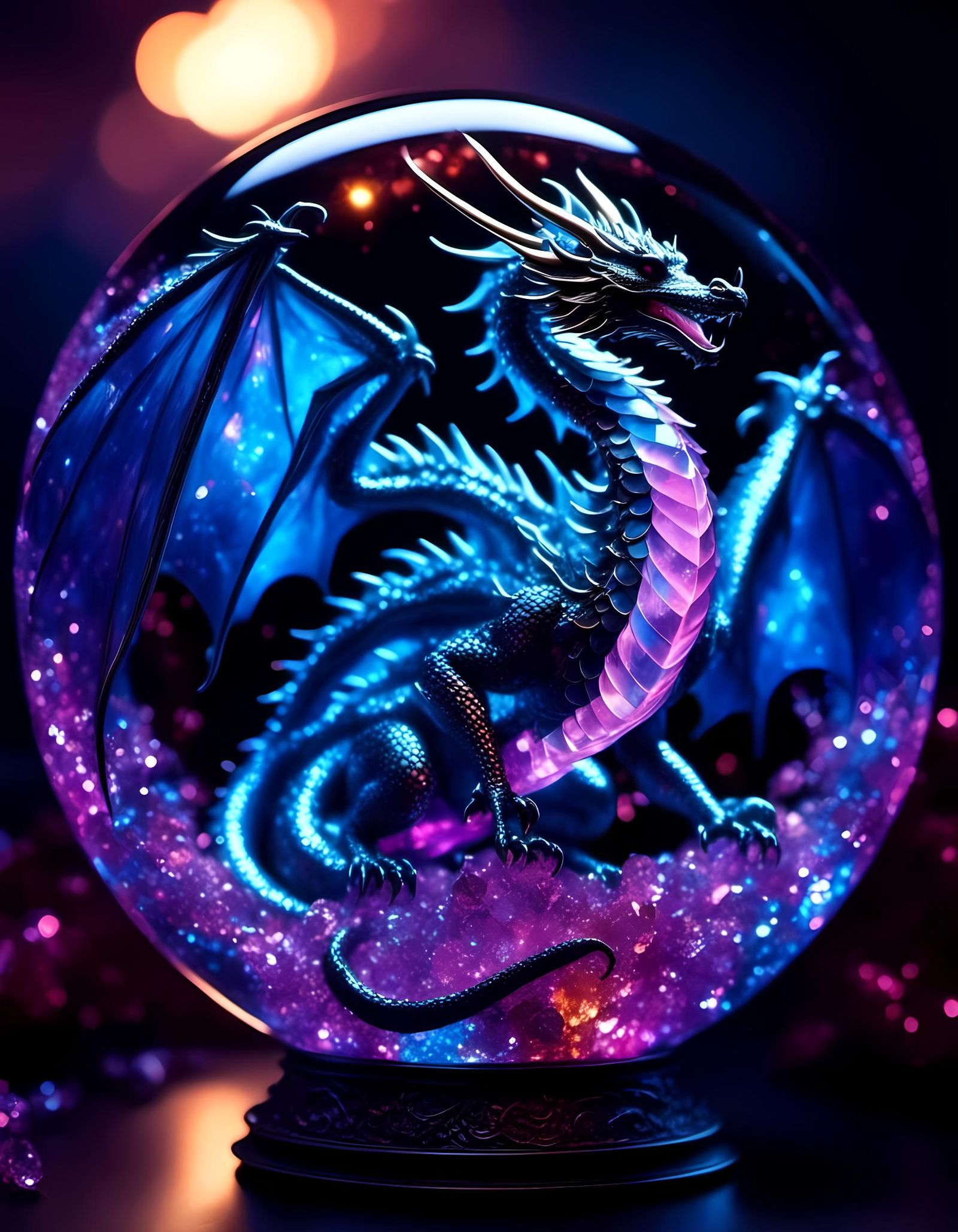 Crystal Orb Dragon