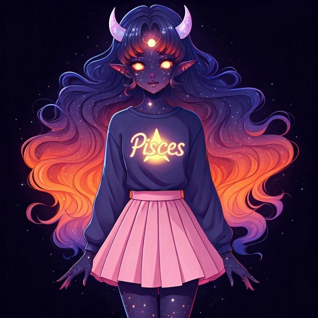 Astral Body Pisces | Based off of SAMS and LAES | FNAF themed