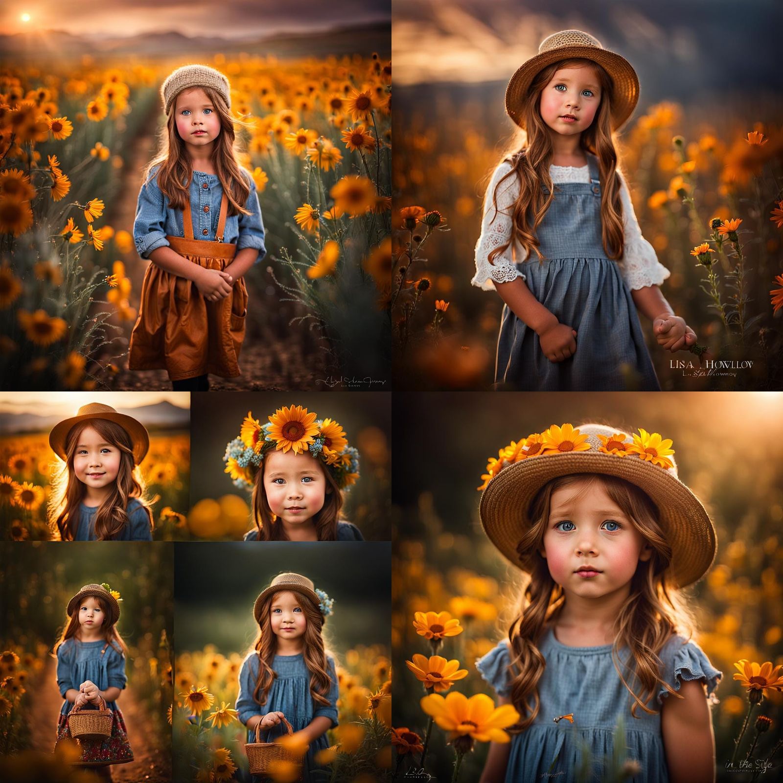 in the style of Lisa Holloway