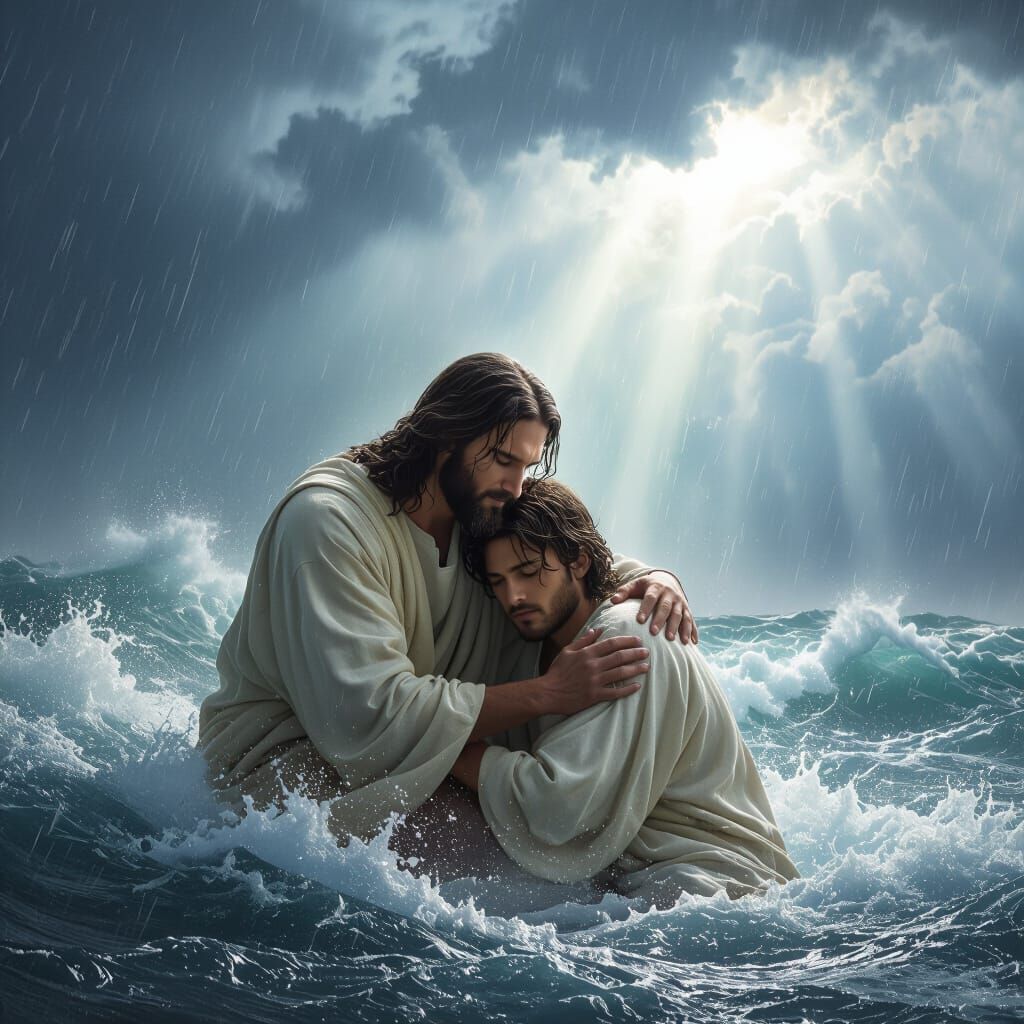 Jesus and the Storm