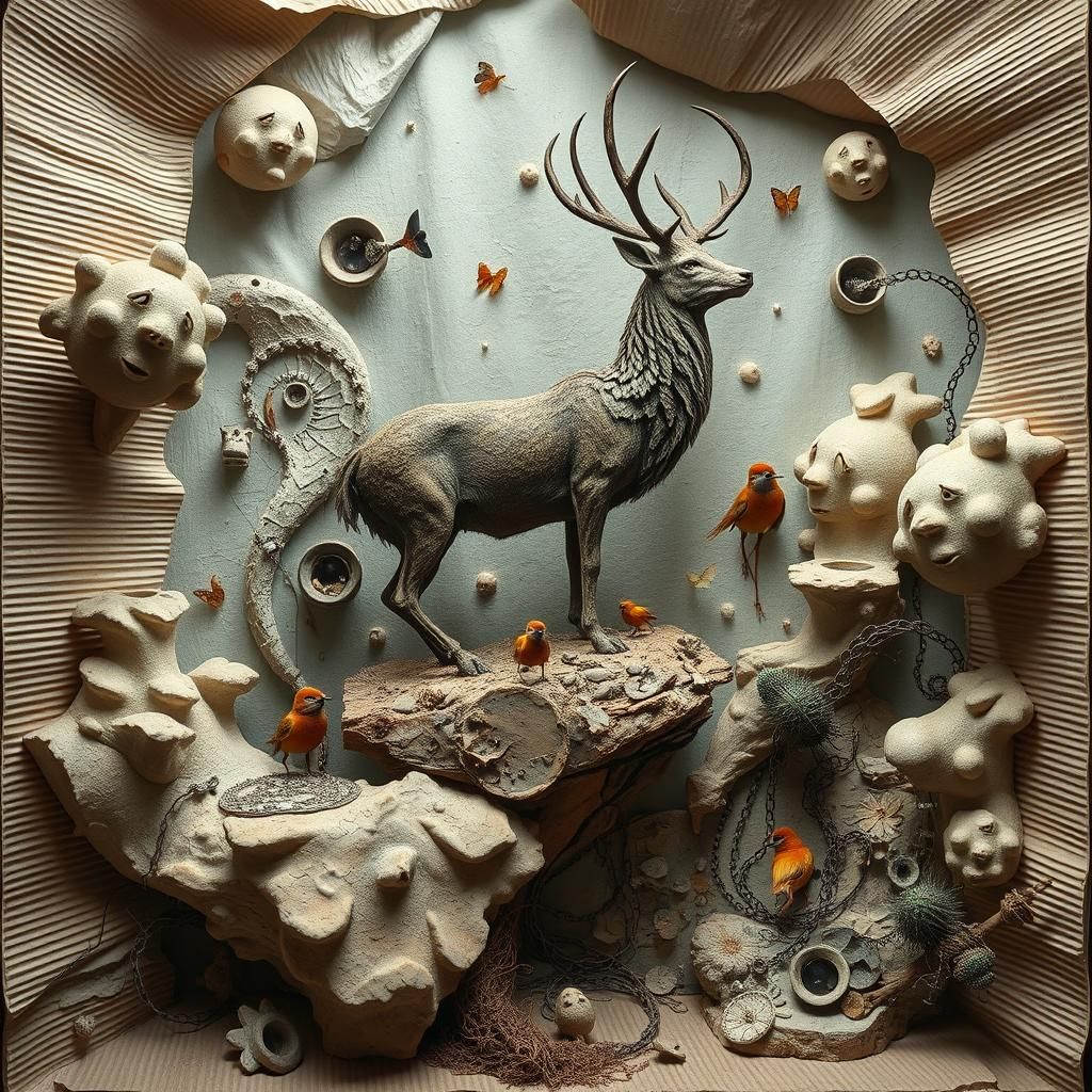 Surreal Wildlife Photo in Dreamlike Harmony