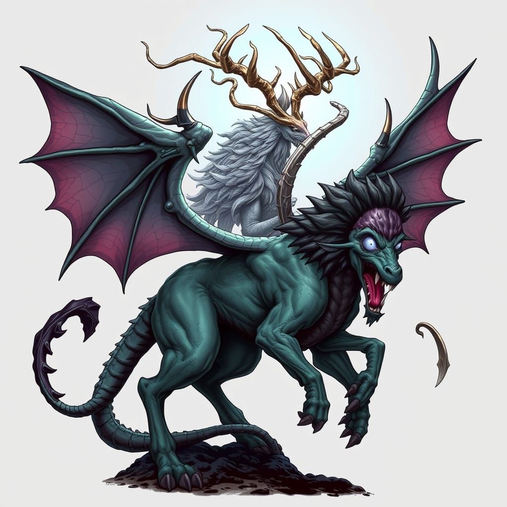 Mythical Creatures in Super Thibodeau Style