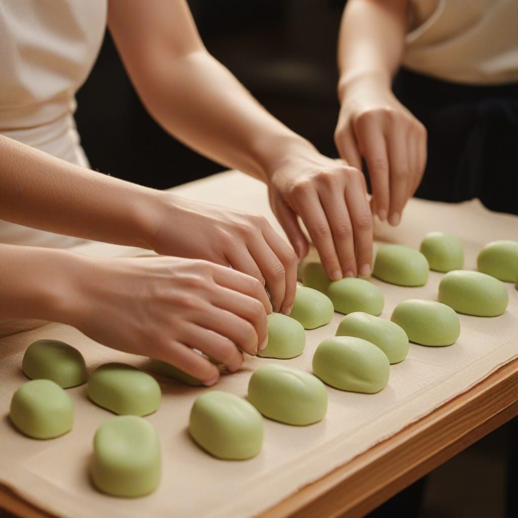 Japanese Wagashi Making Class with Instructor