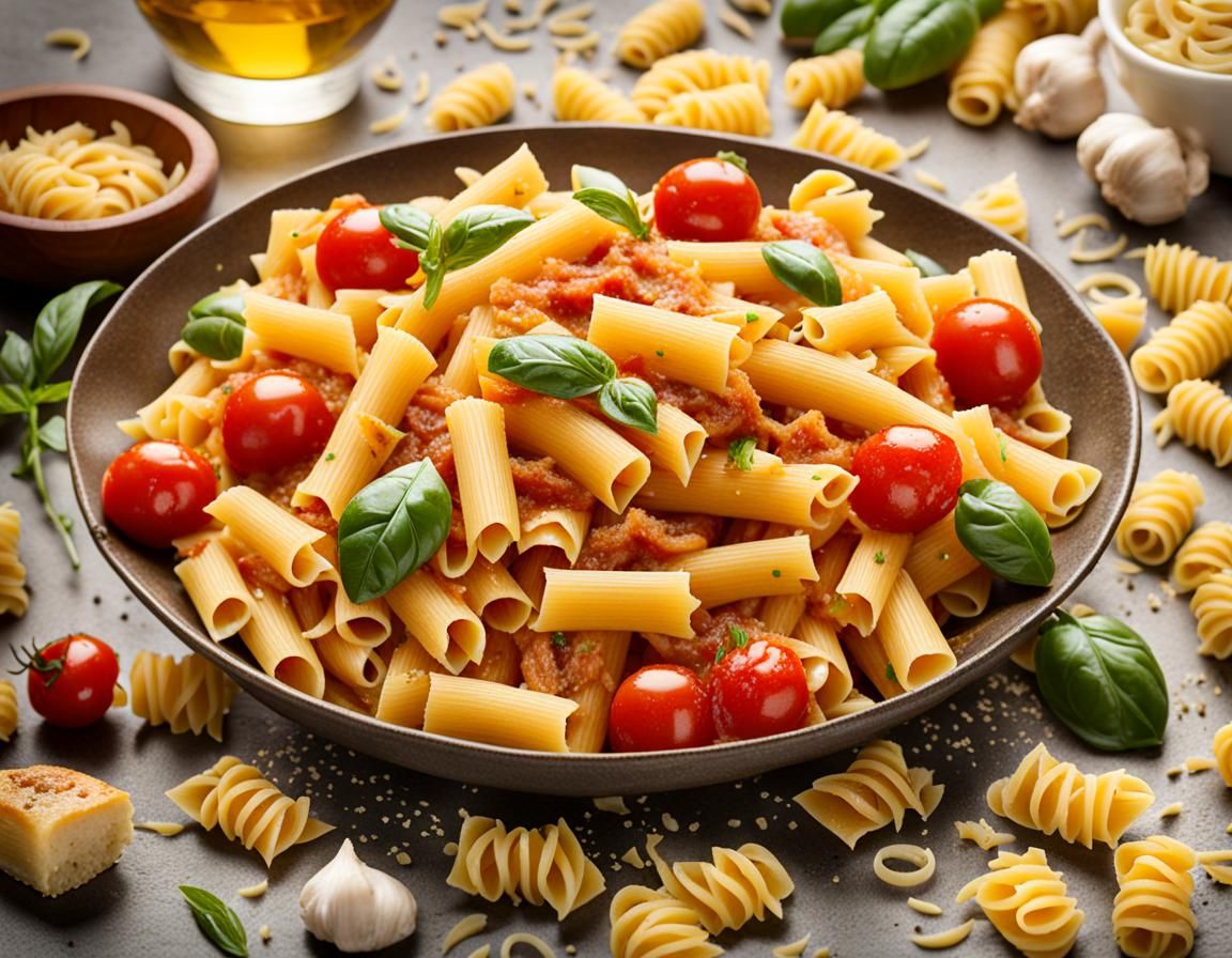 Delicious Pasta: Commercial Food Photo