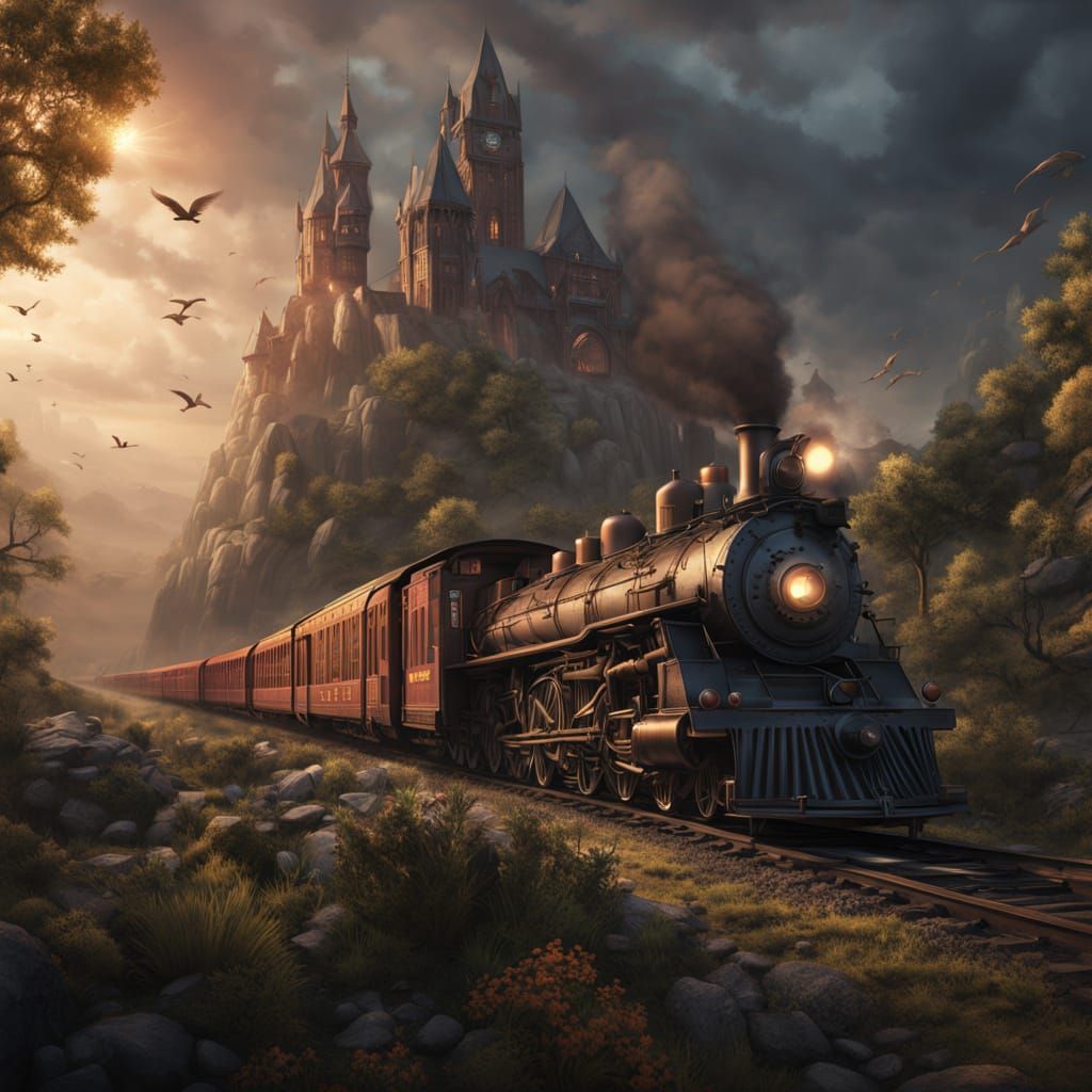 Surreal Coming-of-Age Train Rides Forever in Deep Fantasy La...