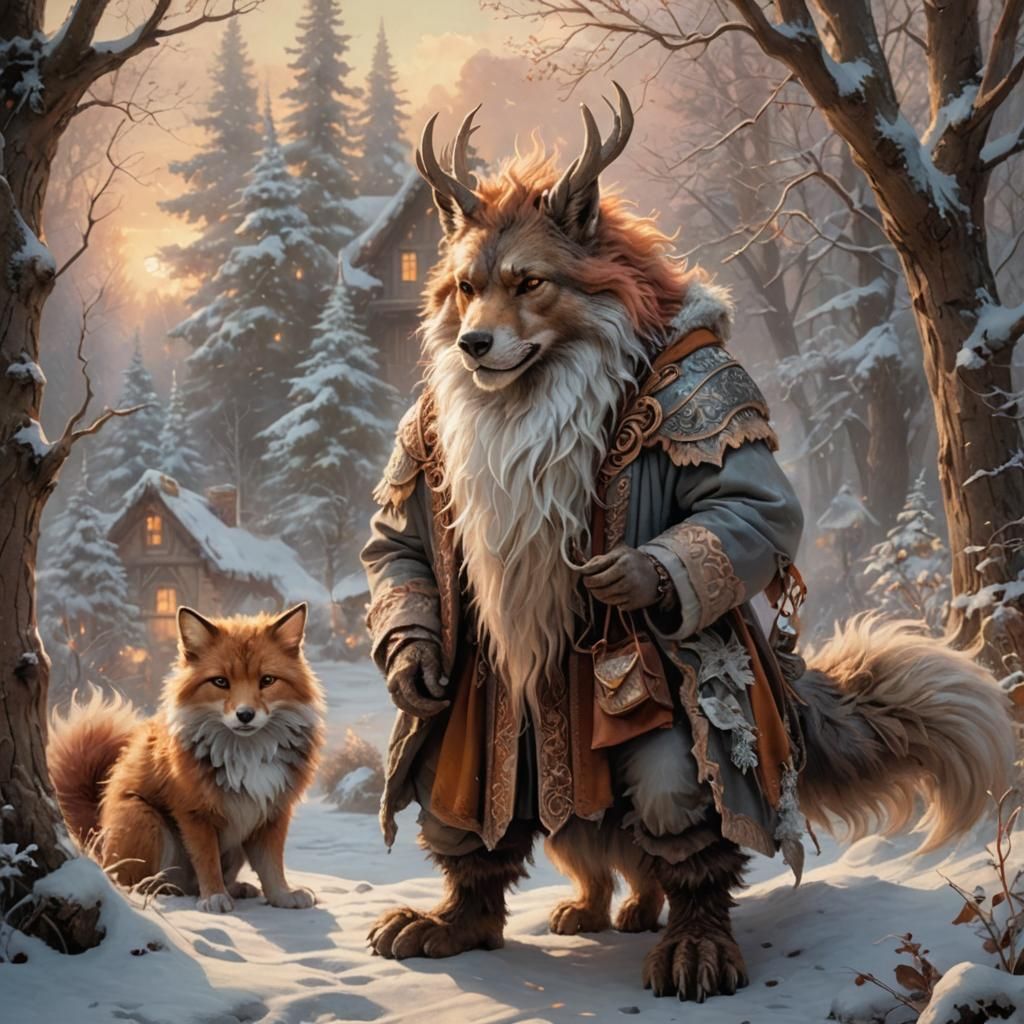 My version of the Kitsune.