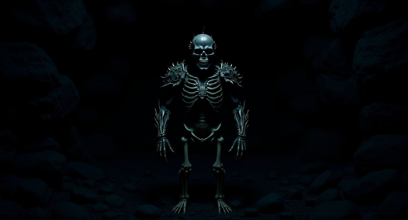 Hyperrealistic 3D Render Zombie Emerges from Porcelain Dolls