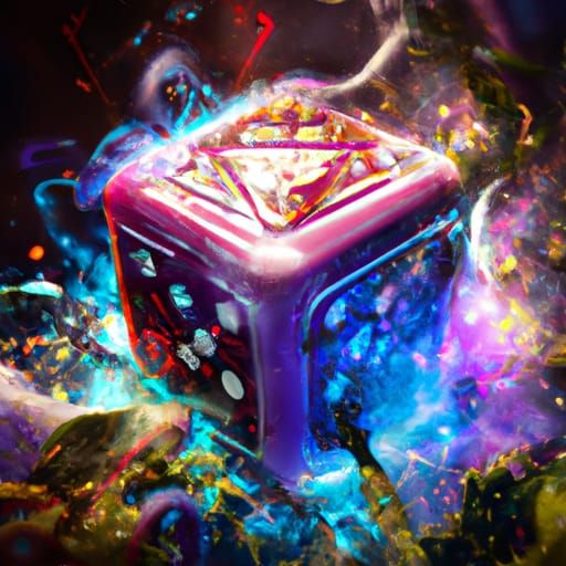 Cosmic Dice: Graffiti Art in Unreal Engine 5