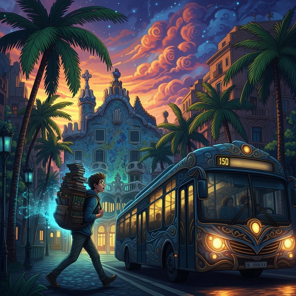 Bookish Explorer Arrives in Fantastical Barcelona