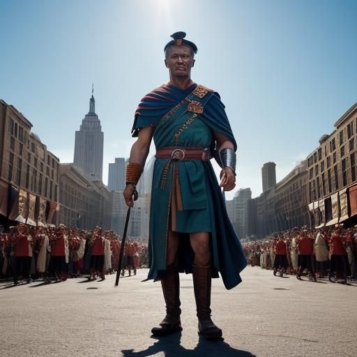 Caesar's Bewildering Encounter in 21st Century New York