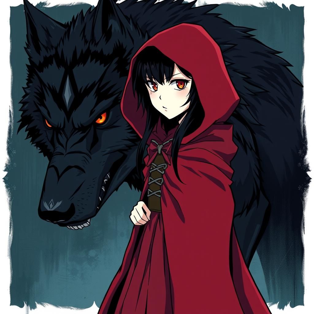 Gothic Anime: Little Red Riding Hood and the Wolf