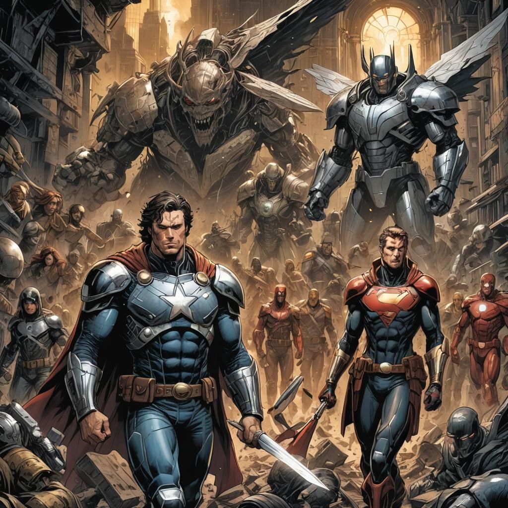 Comic Book Art: Timeless Beauty and Love