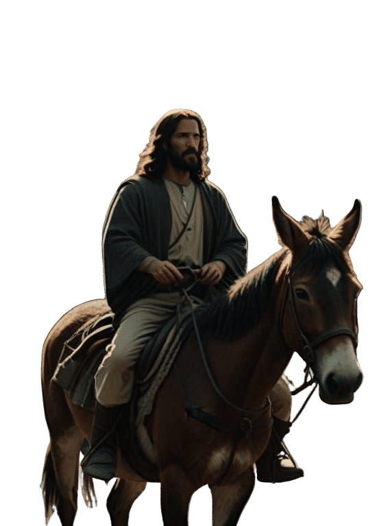 Jesus Enters Frankfurt's Römerberg in Cinematic Splendor