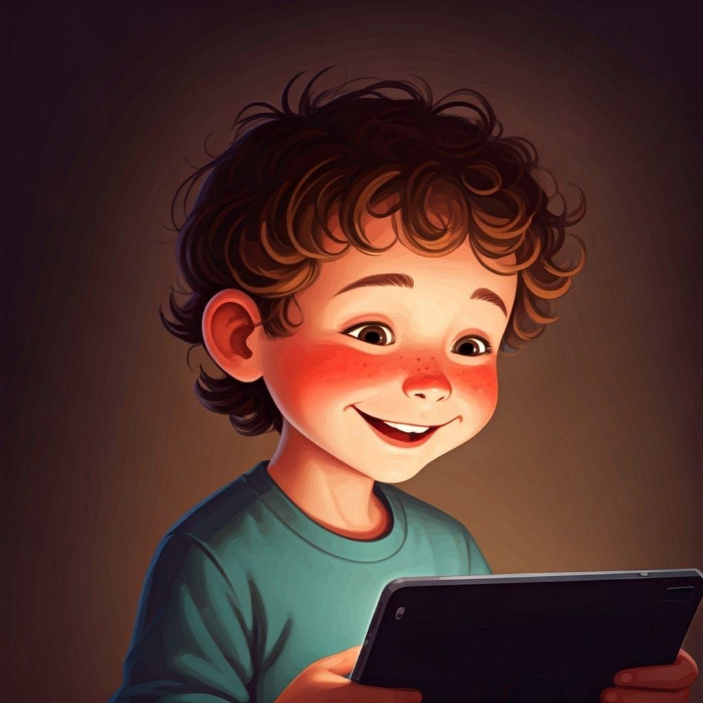 A video chat with Nana