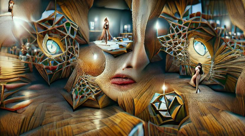 “Mandala Distortion of Time and Space I”  (SAS-11)