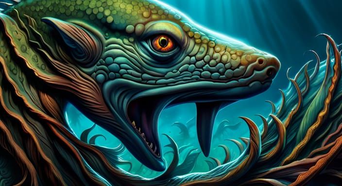 Sinister Dagon: Hyperdetailed Outer God of the Deep