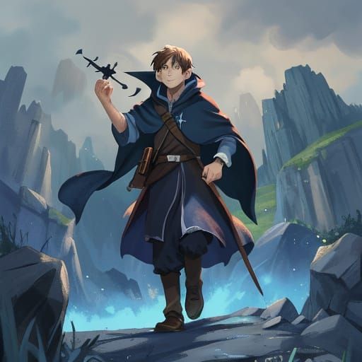 Malazan Wizard Enters Mystical Warren