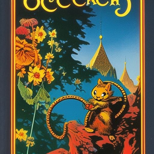 Occult Concept Art in Walt Kelly Style