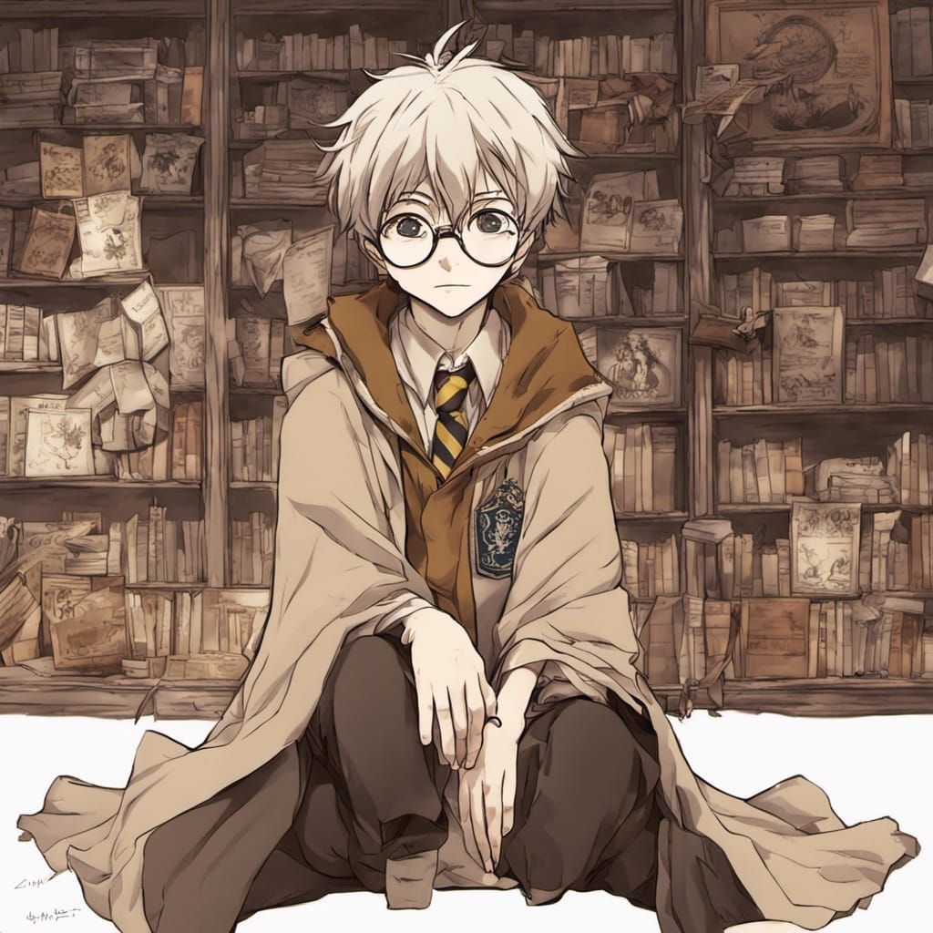 Harry Potter in Anime Style