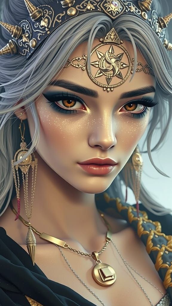 Ancient Tantrika of Immense Power in Shadow