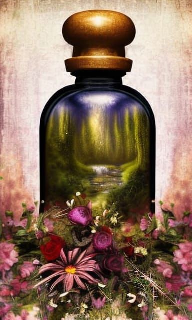 Gothic Grotto: An Explosion of Vintage Flowers