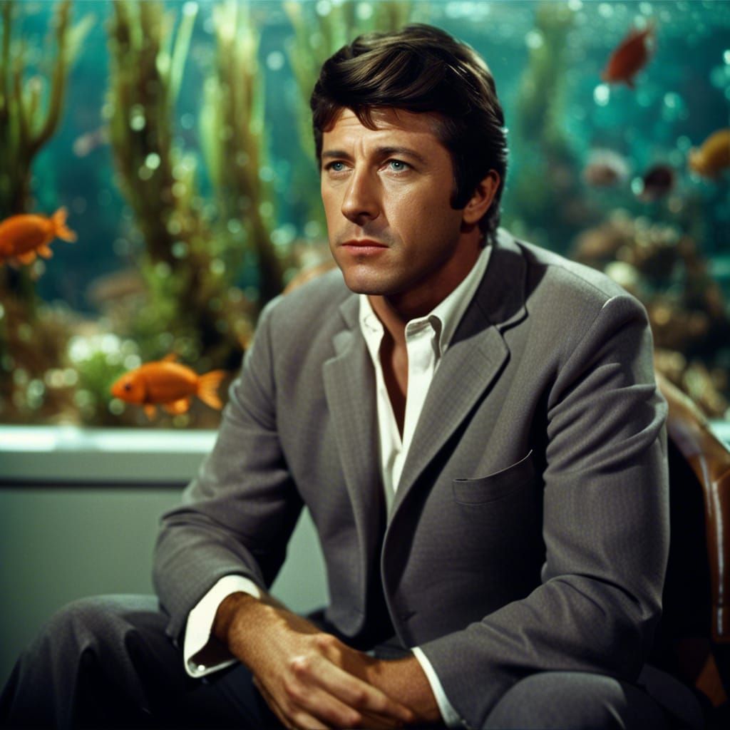 Hyperrealistic Portrait in 70s Film Style