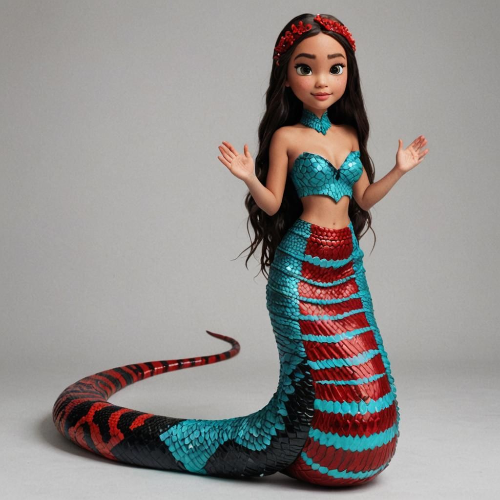 Olivia Rodrigo as a Striking Lamia