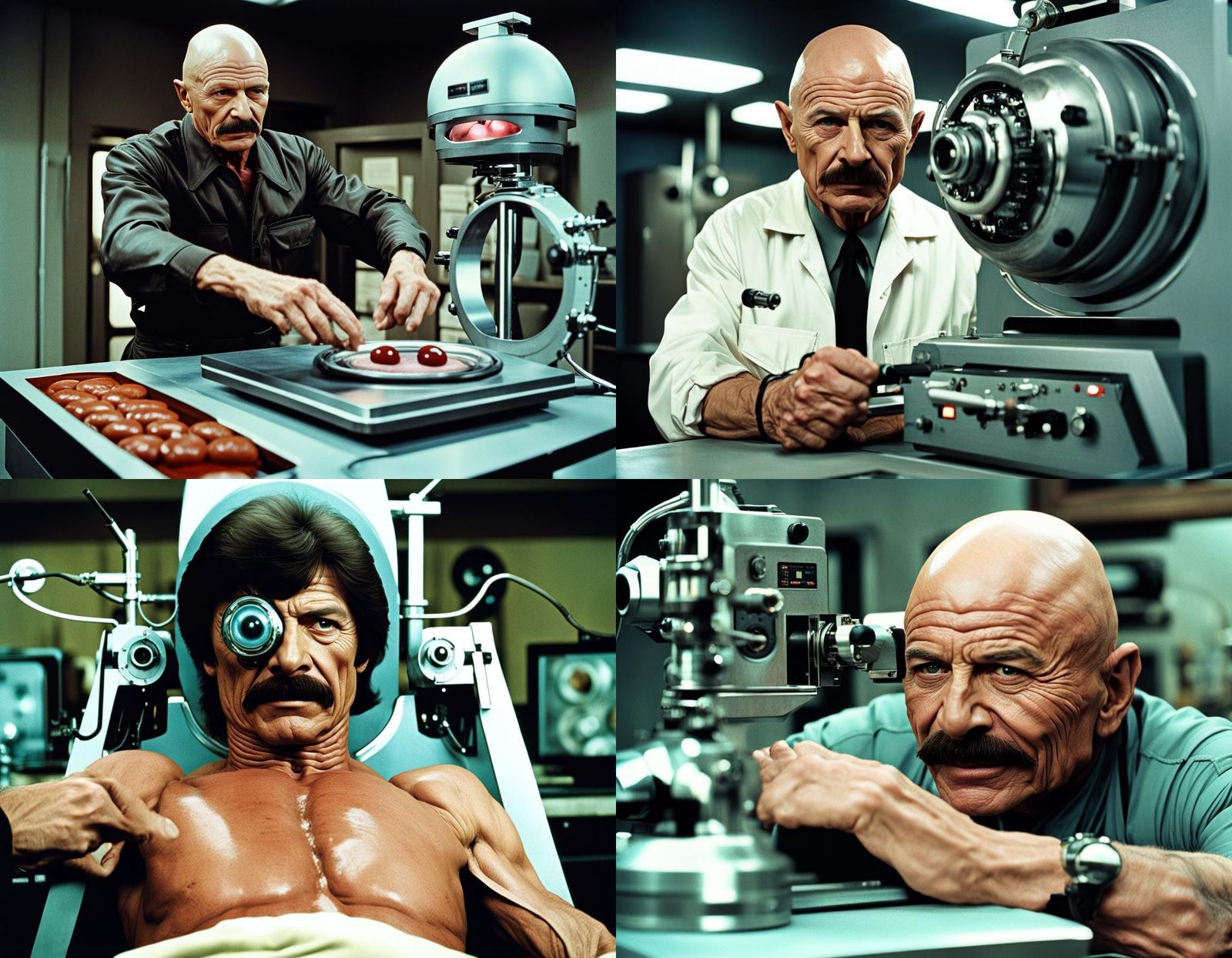 Disturbing Futuristic Nightmare: Eyeball Horror Meatotomy