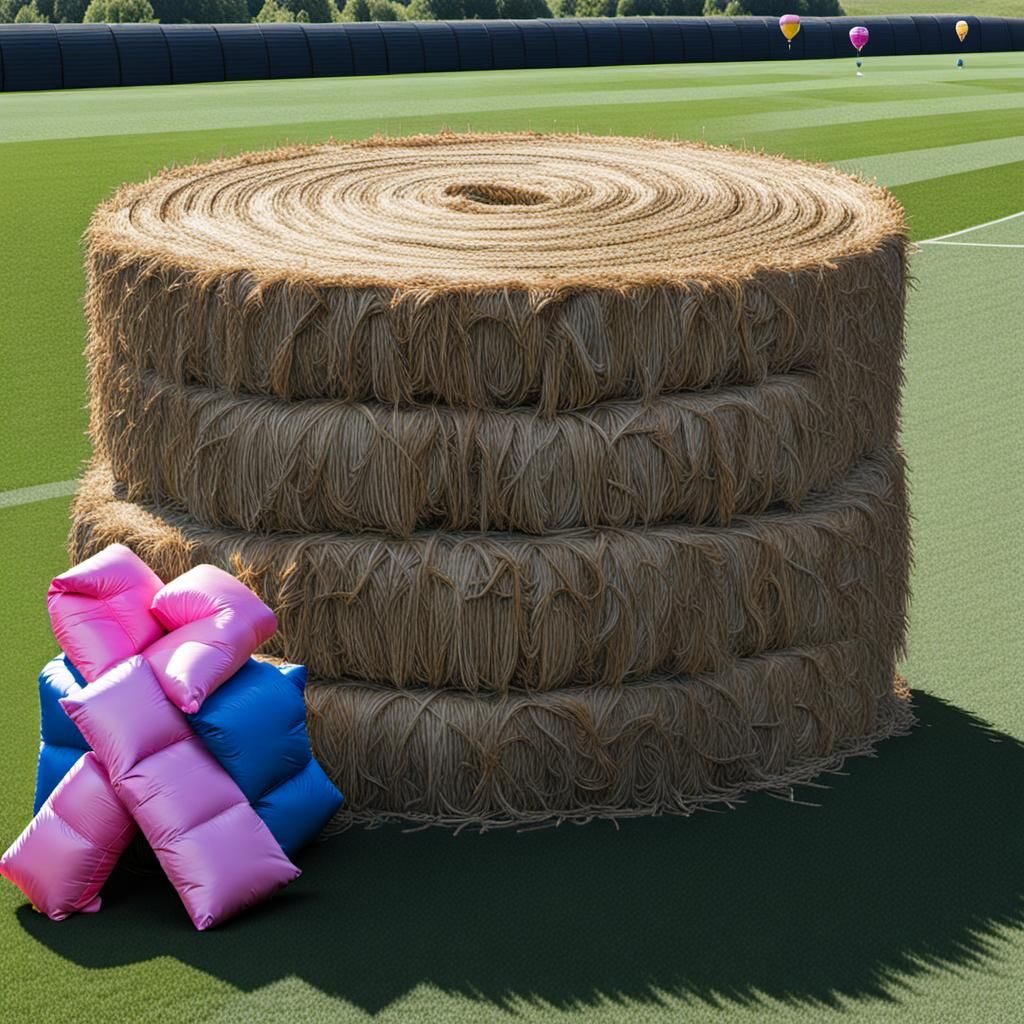 Bales Against Cancer: Conceptual Visualization